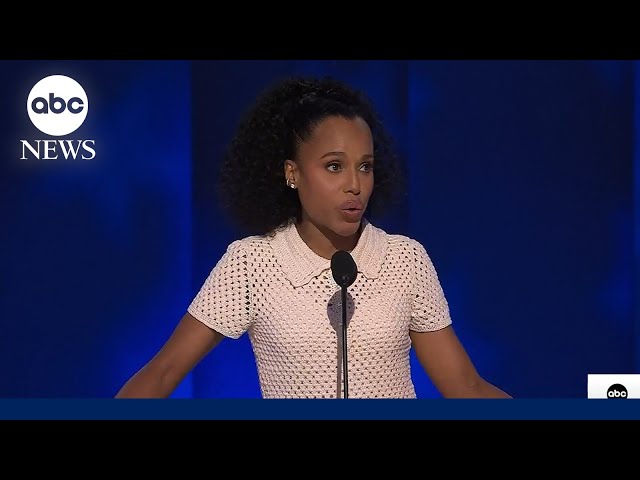 ⁣'Scandal' star Kerry Washington tells DNC crowd: 'You are the Olivia Popes'