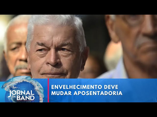 ⁣Envelhecimento da população exige revisão na aposentadoria, dizem especialistas | Jornal da Band