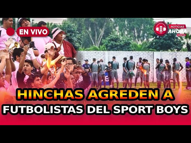  ¡Terrible! Hinchas golpean a futbolistas del Boys tras goleada ante Mannucci