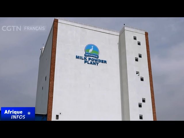 ⁣Rwanda : la première usine de lait en poudre va transformer l'industrie laitière