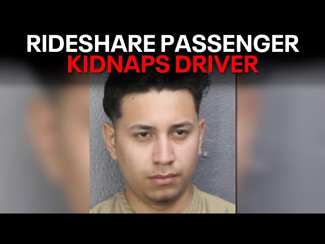 ⁣Rideshare driver kidnapped in Arlington, forced to drive to Florida