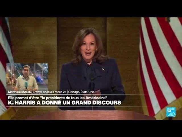 Clôture de la convention du Parti démocrate à Chicago : Kamala Harris a elle réussi son oral final ?