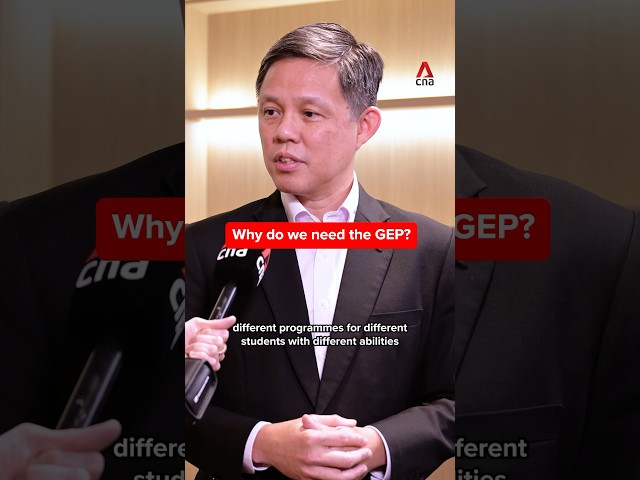 ⁣Chan Chun Sing on what to expect from the revamped GEP in Singapore