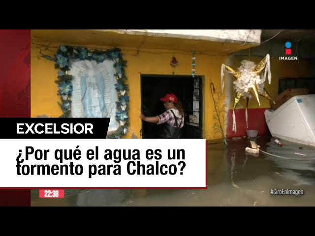 Así se ven las colonias de Chalco, a 21 días de la inundación