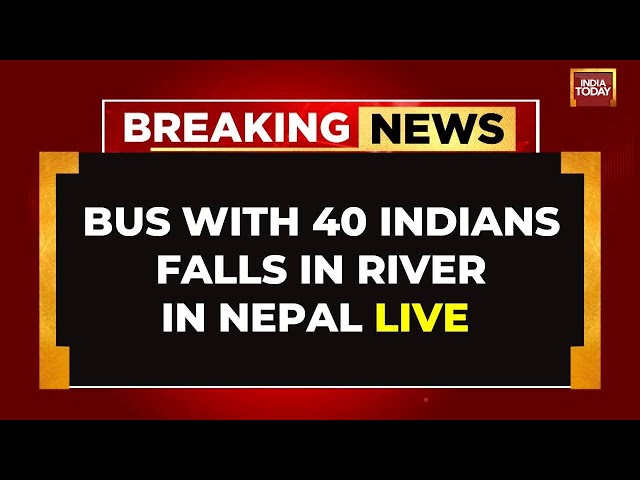 ⁣Nepal Bus Accident LIVE: Bus Carrying 40 Indian Passengers Plunges Into River, Many Feared Dead