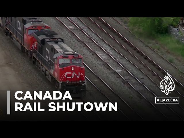 ⁣Canada rail shutdown: Federal govt intervenes to avert economic catastrophe