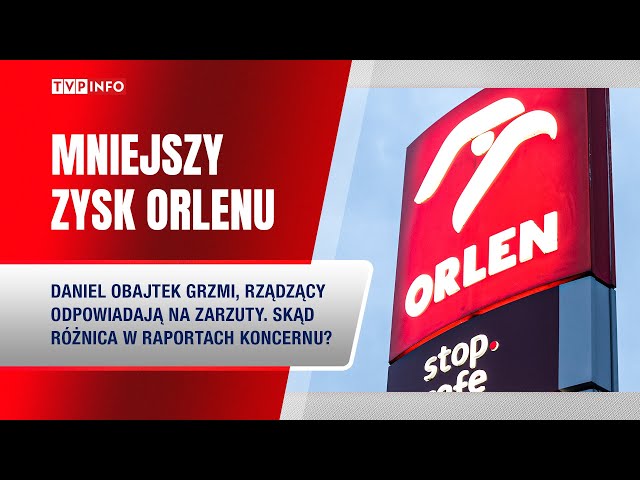 ⁣Orlen z pięciokrotnie niższym zyskiem. Obajtek grzmi, rządzący tłumaczą