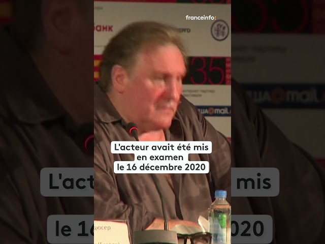 Le parquet de Paris requiert un procès pour viols contre Gérard Depardieu