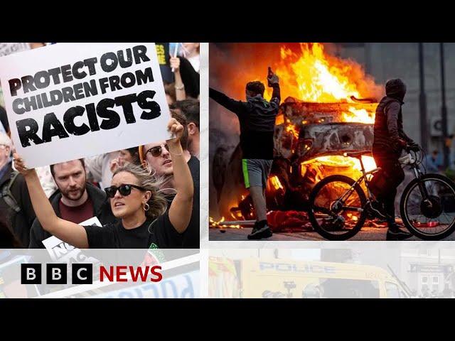 ⁣United Nations urges UK to crack down on racist hate speech | BBC News