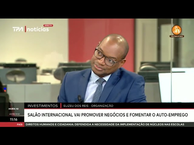 ⁣Investimentos - Salão internacional vai promover negócios e fomentar o auto-emprego "Hora 10&qu