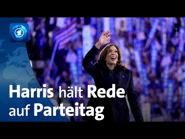 Parteitag der Demokraten: Harris verspricht einen „neuen Weg voran“