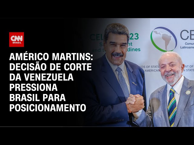 Américo Martins: Decisão de corte da Venezuela pressiona Brasil para posicionamento | CNN NOVO DIA