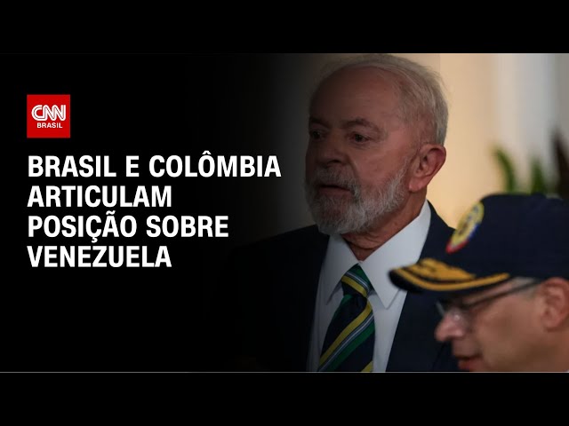 Brasil e Colômbia articulam posição sobre Venezuela | CNN NOVO DIA