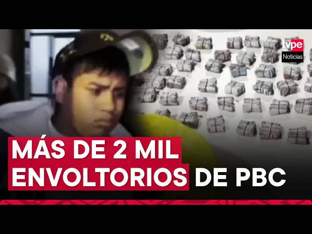 ⁣Cercado de Lima: Policía desarticula banda criminal que comercializaba droga