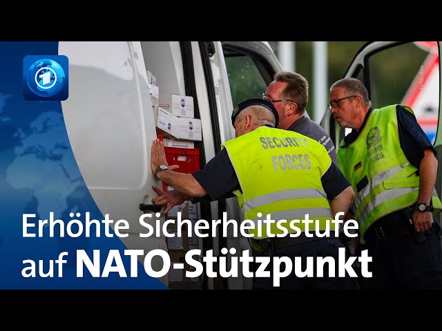 Mögliche Bedrohung gegen NATO-Flugplatz in NRW