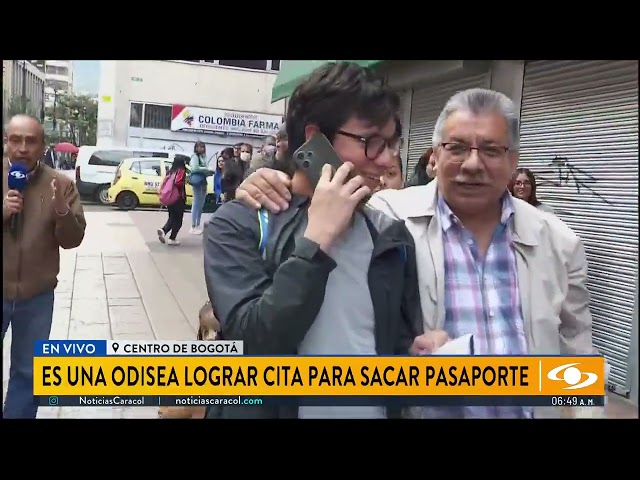 ⁣Sacar cita para el pasaporte se ha convertido en una odisea. ¿Qué dice la Procuraduría al respecto?