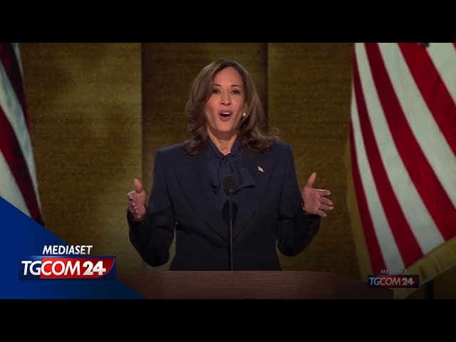 ⁣Kamala Harris: "Sarò presidente di tutti gli americani"