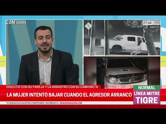 ⁣DISCUTIÓ con su PAREJA y la ARRASTRÓ con su CAMIONETA: LA MUJER DEBIÓ ser HOSPITALIZADA