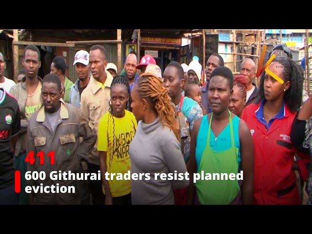 ⁣600 Githurai traders resist planned eviction