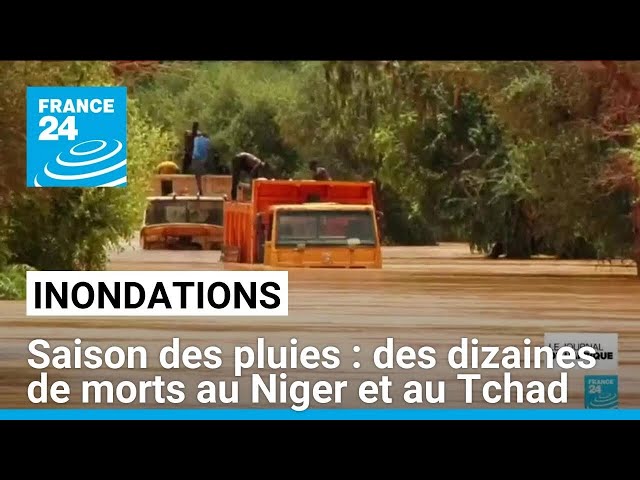 ⁣Inondations au Niger et au Tchad : des dizaines de morts pendant la saison des pluies • FRANCE 24