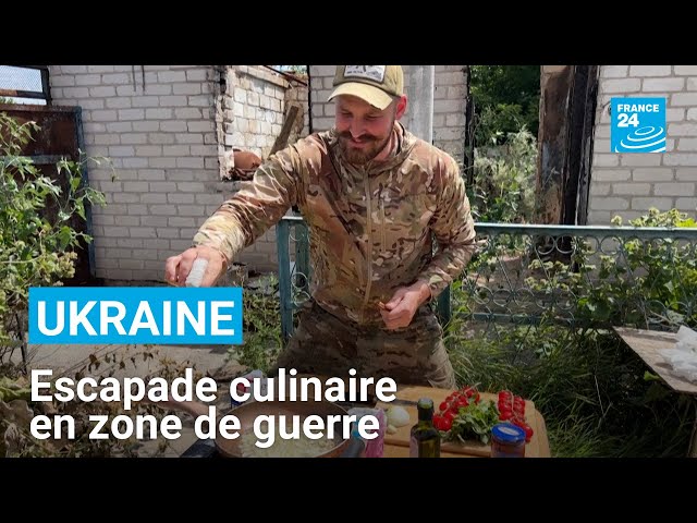 ⁣En Ukraine, un soldat fait le buzz sur TikTok avec ses recettes culinaires • FRANCE 24