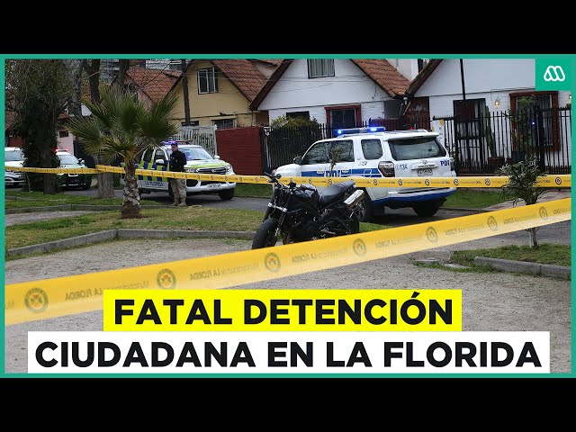 ⁣Fatal detención ciudadana en La Florida: Presunto ladrón pierde la vida en la madrugada