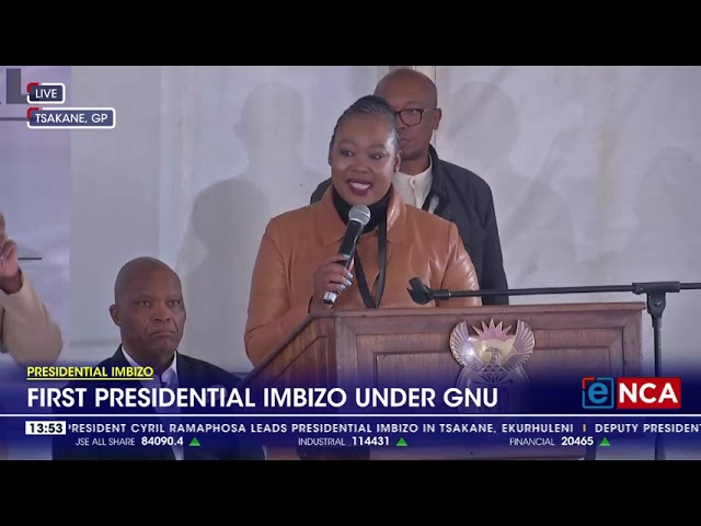 Presidential Imbizo | Residents voice service delivery concerns