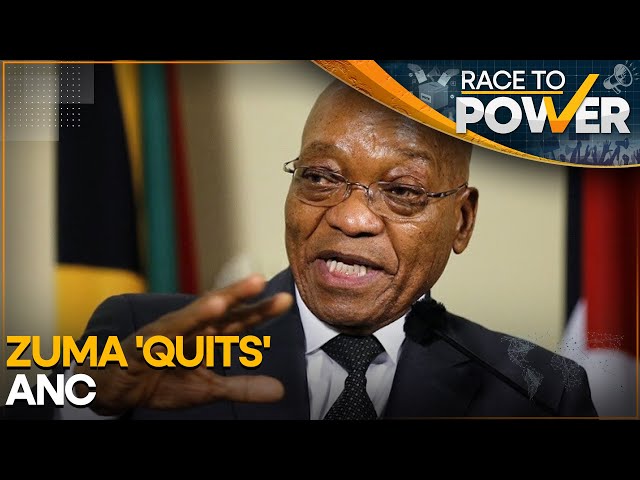 ⁣South Africa's former President Jacob Zuma says he is 'leaving ANC' | Race To Power