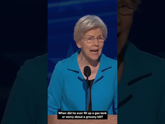 ⁣Elizabeth Warren: "I wouldn't trust them to move my couch"