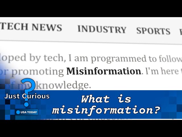 ⁣Here’s how to spot misinformation | JUST CURIOUS