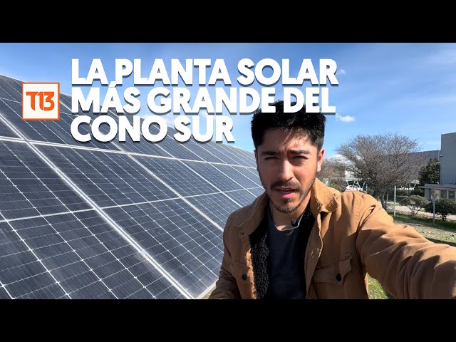 La planta solar más grande del cono sur: Y ESTÁ EN CHILE