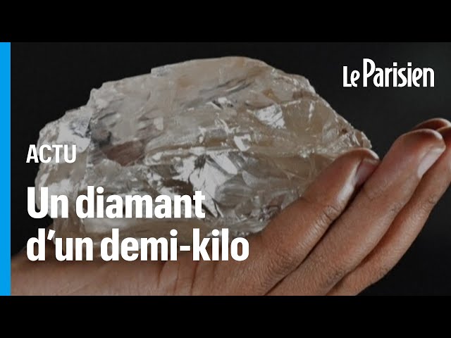 Un diamant de 2492 carats, le deuxième plus gros au monde, découvert au Botswana