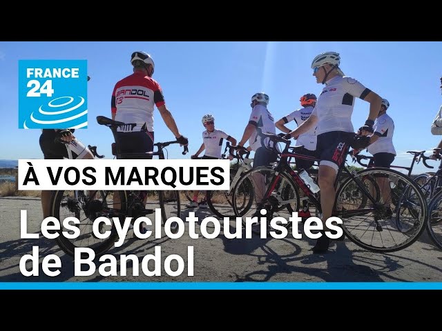 Dans le Var, une matinée tranquille avec les cyclotouristes de Bandol • FRANCE 24