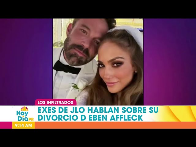 ⁣Los Informantes: separación JLo y Ben Affleck