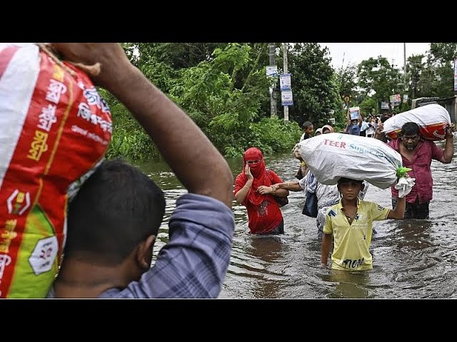 De graves inondations au Bangladesh font de nombreuses victimes