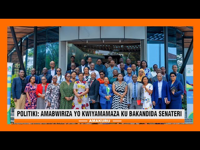 ⁣Abakandida Senateri basobanuriwe amabwiriza mu gihe hasigaye iminsi 3 gusa ngo kwiyamamaza bitangire