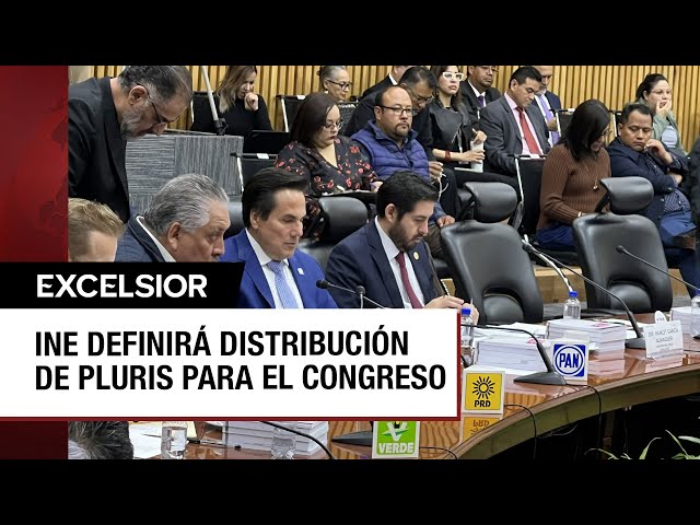 Arranca discusión en el INE sobre asignación de plurinominales en el Congreso