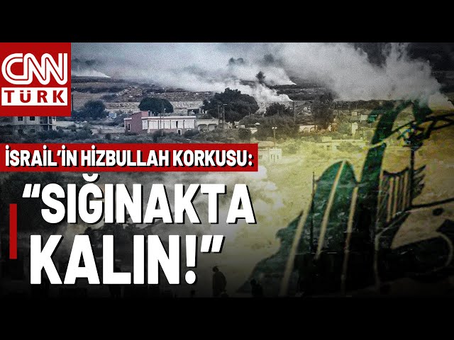 ⁣İsrail'i Hizbullah Saldırısı Sonrası Korku Sardı: SIĞINAKTA KALIN! | SON DAKİKA