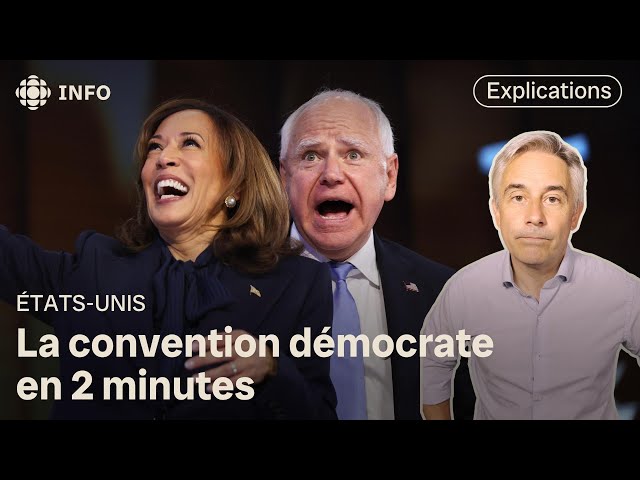 ⁣Kamala Harris, Joe Biden, les Obama : résumé de la convention démocrate aux États-Unis