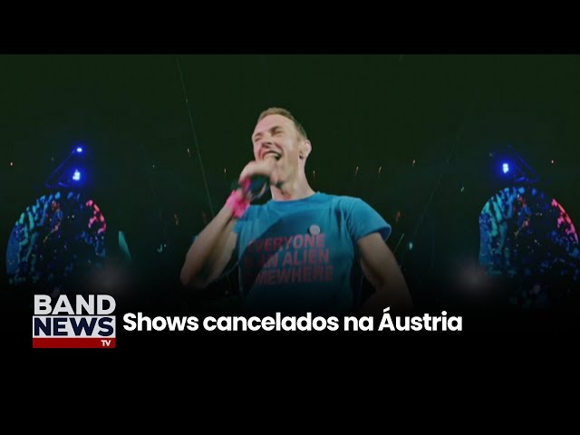 ⁣Coldplay homenageia Taylor Swift após risco de atentado | BandNews TV