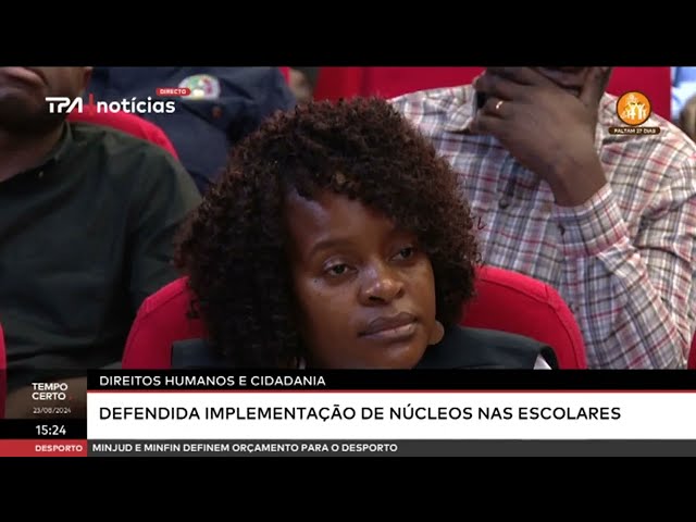 ⁣Direito Humanos e Cidadania -  defendida implemetação de núcleos nas escolas