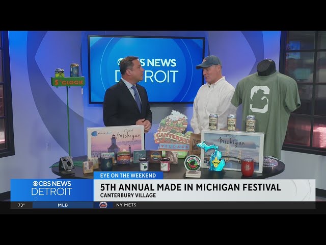 ⁣Michigan Made Festival happening at Canterbury Village this weekend