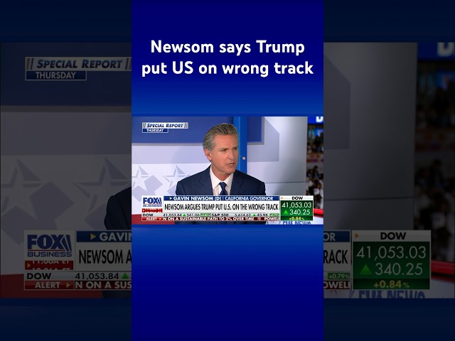 ⁣Gavin Newsom: Trump ‘polarized and traumatized’ America #shorts