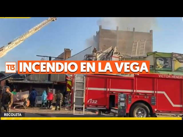 Registran incendio en las dependencias de La Vega