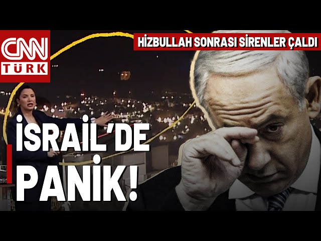 YENİ GÖRÜNTÜ! İşte İsrail'de Sirenlerin Çaldığı O Anlar... | Akıl Çemberi