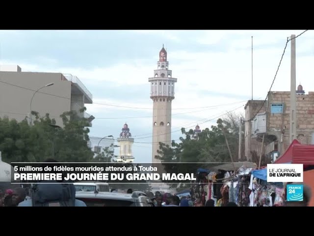 Sénégal : première journée du Grand Magal de Touba • FRANCE 24