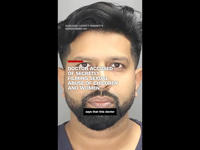 ⁣Doctor accused of secretly filming sexual abuse of children and women