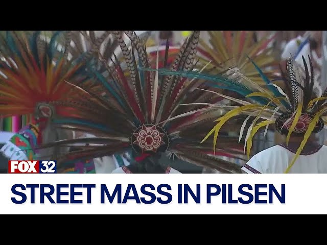 ⁣34th annual Street Mass held in Pilsen