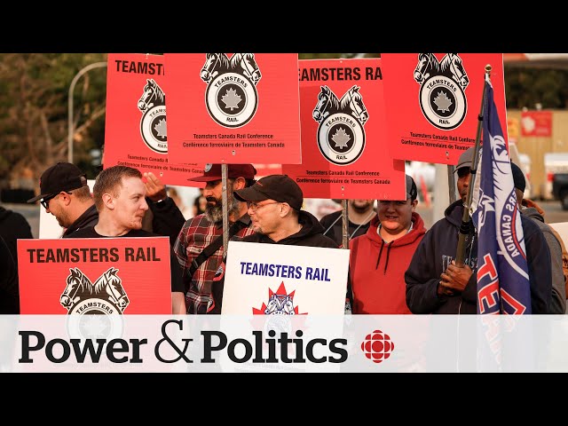 ⁣Teamsters serve CN Rail with strike notice after Ottawa steps in to reach deal | Power & Politic