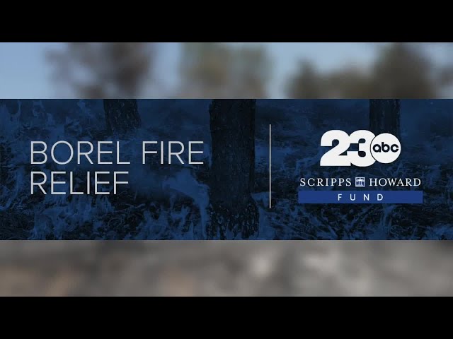 ⁣23ABC donates funds to help those impacted by the Borel Fire